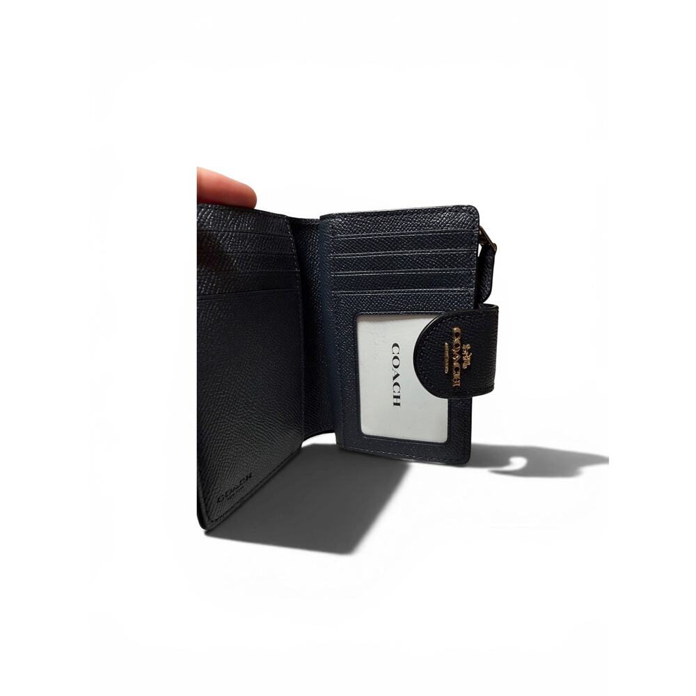 NWT Medium Corner Zip Wallet 6390 Navy - Picture 9 of 11